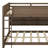 Queen Over Queen Bunk Bed With Cabinets And USB Ports-1796942059