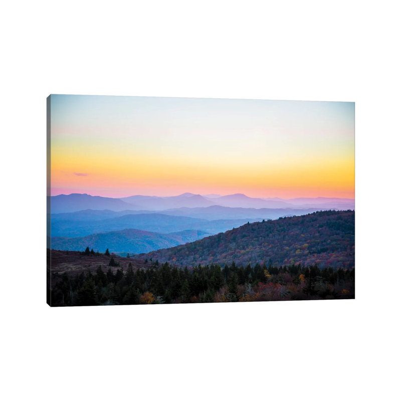 Autumn in Virginia 1 Piece Wrapped Canvas Wall Art, 20.32 cm H x 30.48 cm W