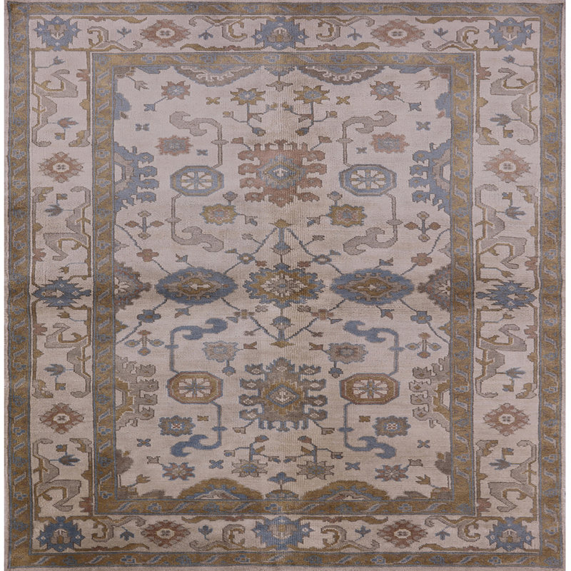 Oriental Indoor Rug, Square 3'