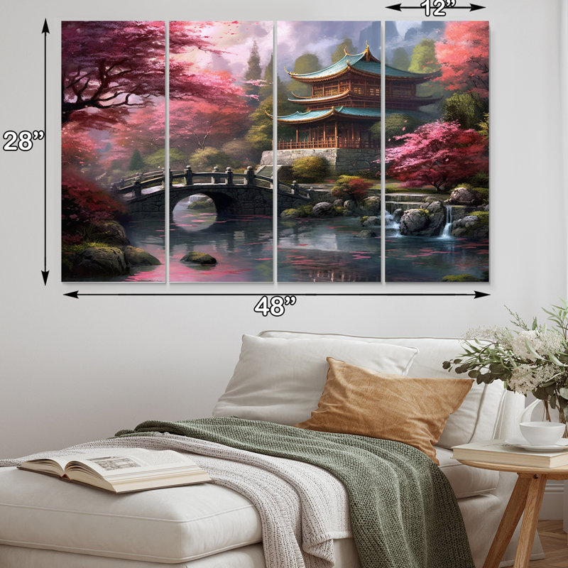 Fritts - reproduction d'art sur toile japonaise - 4 panneaux