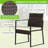 Amanjit 3 Piece Rattan Seating Group with Cushions