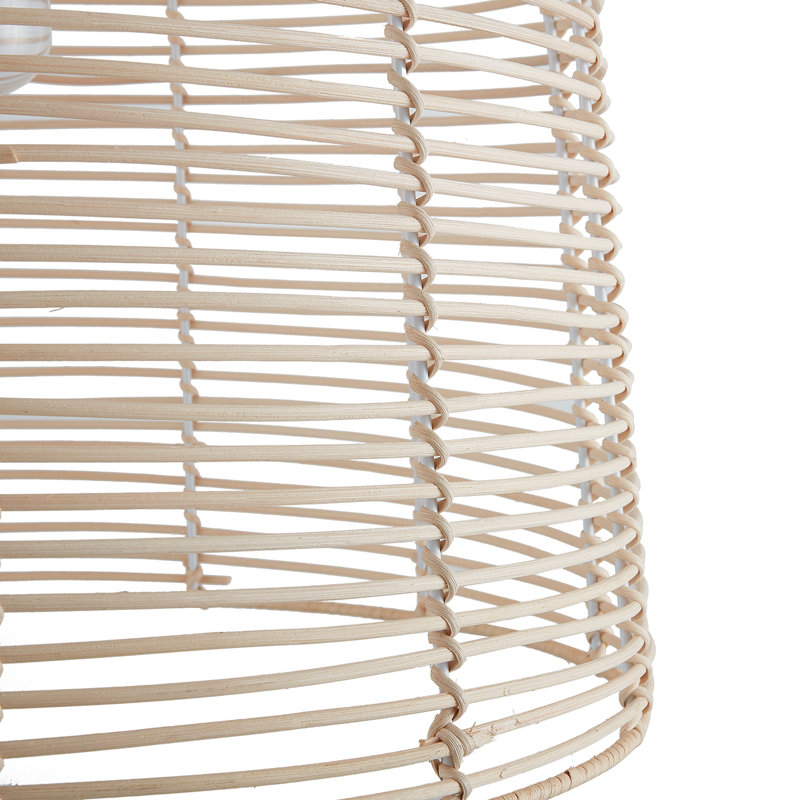 1 - Light Natural Single Pendant