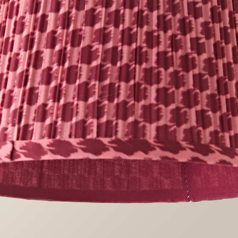 Hinako 15 cm H Empire Cotton Lamp Shade ( Slip-On ), Pink