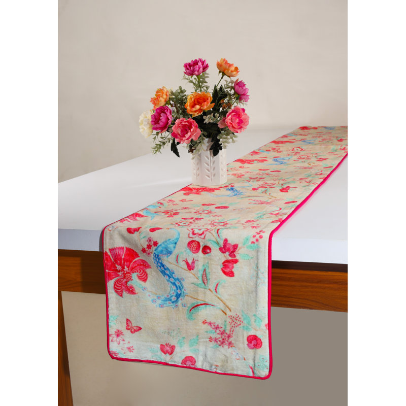 Celestial Rosewood Velvet Runner