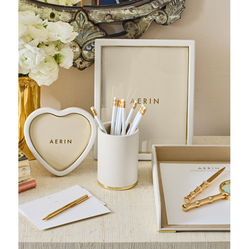 Piero Leather Pencil Cup