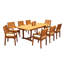 Mas Outdoor 9 - Piece Teak Dining Set-152332831