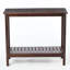 Table de travail riche en bois brun pour le jardin-1844266902