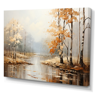 Mystic Nostalgia Autumn Forest - Forest Wall Art