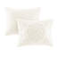 Housse de couette en chenille 3 médaillons très grand / très grand - coton-120469525-120469526