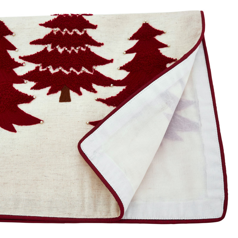 Jantzen Table Runner, Red