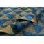 Rapture Geometric Area Rug in Gold/Teal Blue-68901071