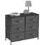  Commode 6 tiroirs Sorbus avec structure en acier, plateau en bois, bacs en tissu-1662881586