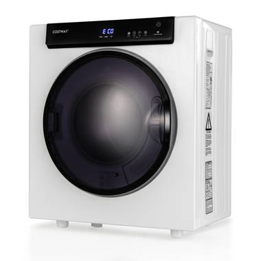 BLACK+DECKER BPWM16W Portable Washer, White & BCED26 Portable Dryer, Small,  4 Modes, Load Volume 8.8 lbs, White