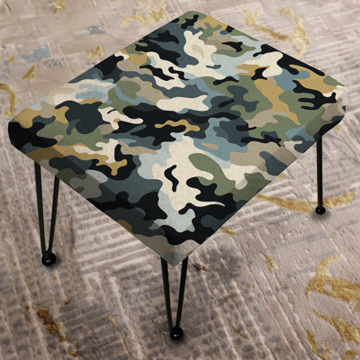 City Camo Concealment - Camouflage Rectangle Ottoman