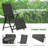 Casey-Jo Outdoor Metal Chaise Lounge