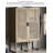 Retro Rattan Large-Capacity Pantry Cabinets