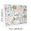 Papier peint artistique Bouquet neutre-112833538