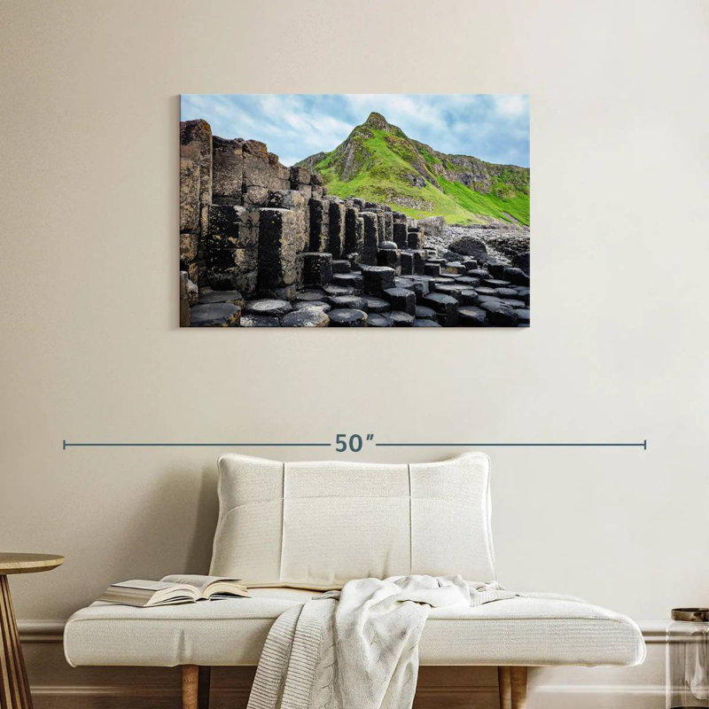 Rorry Giant's Causeway Basalt Columns, 24" H x 36" W