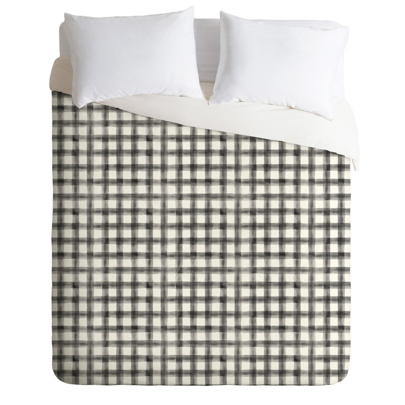 Ensemble de housse de couette, Noir, Housse de couette pour très grand lit et 2 très 