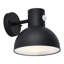 Satin Black Outdoor Wall Lantern