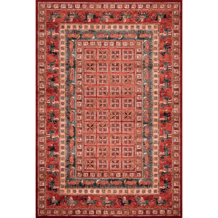 Abbeville Oriental Wool Area Rug