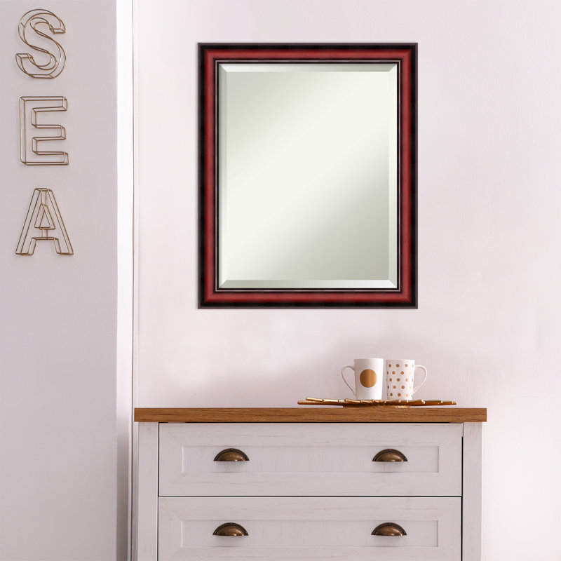 Flat Mirror, 23" H x 19" W x 1" D