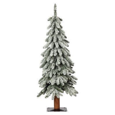 White Spruce Flocked/Frosted Christmas Tree