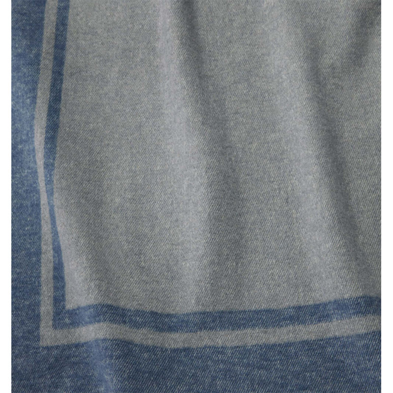Viletta Quilted Throw Blanket, Navy/Lunar