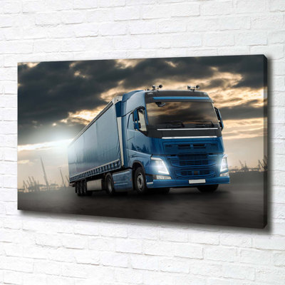 Truck - Wrapped Canvas Print