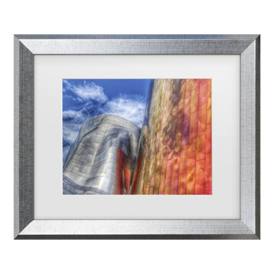 Bolog Osterhuber  Gehry Architecture Seattle Washington USA Matted Framed Art