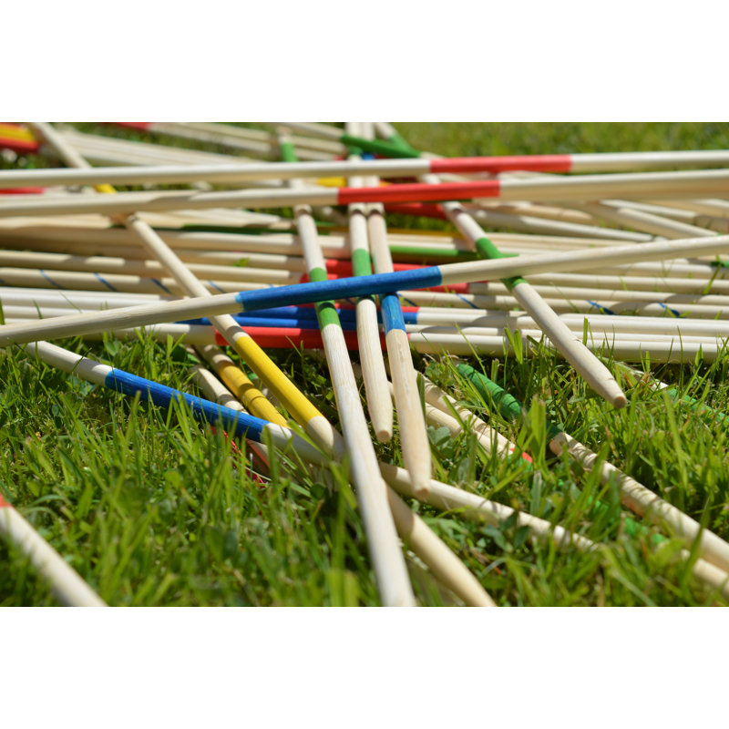 Freeport Park Garden Pick up Sticks Giant Games with Carrying Case