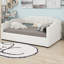 Lit de jour rembourré avec rangement inférieur-441358366