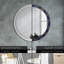 Huldar Glass Flat Wall Mirror