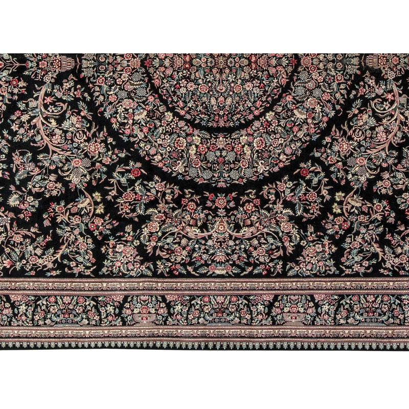 Shah Wool Oriental Area Rug, Rectangle 9' x 12'