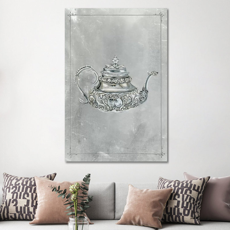 English Silver III by Naomi McCavitt - Wrapped Canvas Gallery-Wrapped Canvas Giclée, 152.5 cm H x 101.5 cm W