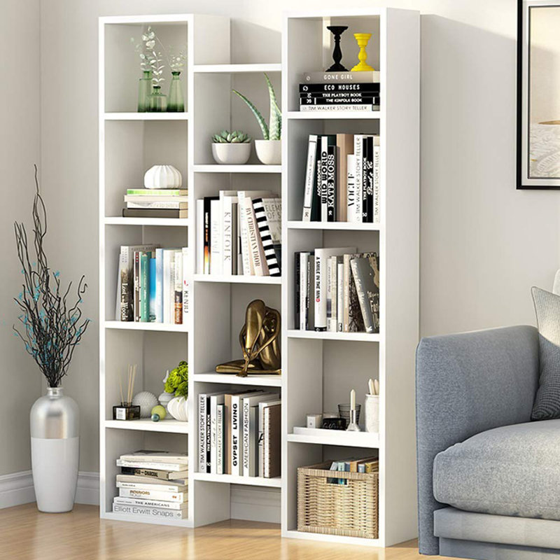 150cm H x 96cm W Standard Bookcase, White