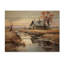 «Farmhouse River Reverie II», reproduction sur bois-330462873