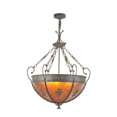 Old London 3 - Light Timeless Bronze Unique/Statement Pendant