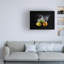 Art mural sur toile tendue - Mogyorosi Stefan «Citrus Splash» pour décoration de salon, de chambre à coucher ou de bureau - 35 x 47-599374058