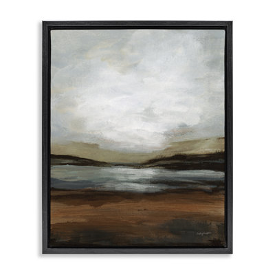Copper Creek Landscape Floater Canvas Wall Art by Haley Knighten
