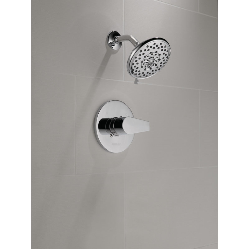 Xander Shower Faucet with Rough in-Valve, Chrome