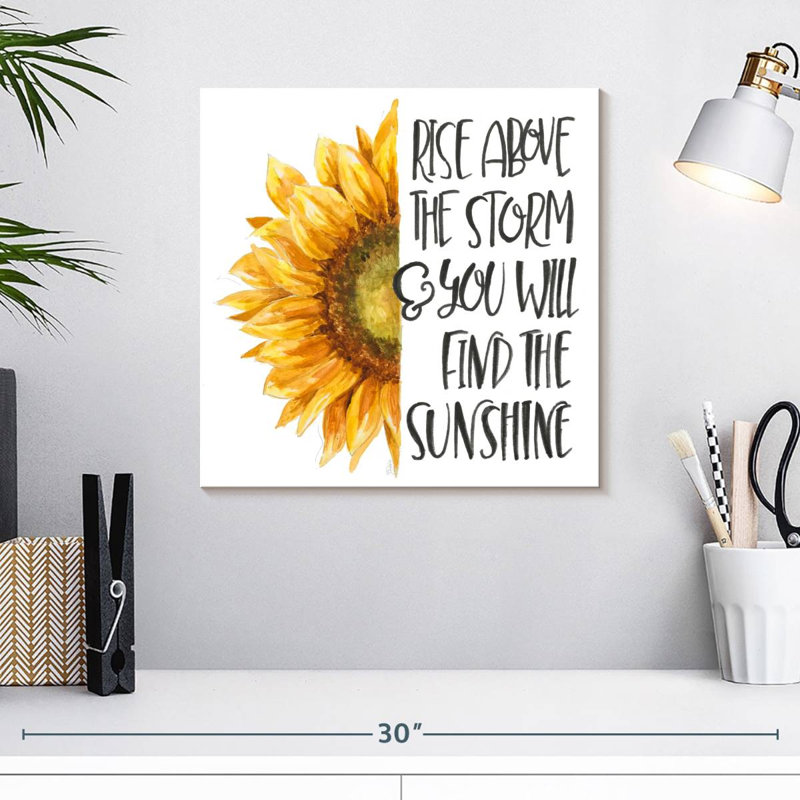 Récolte de tournesol, H 16 po x l 16 po