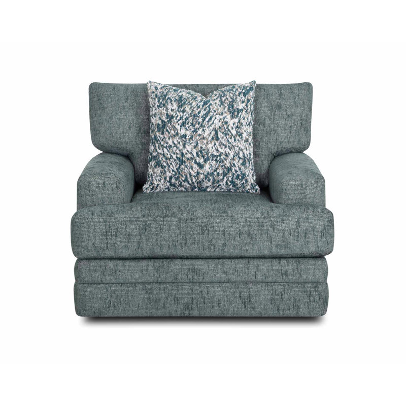 Fauteuil pivotant Clarence, Vert
