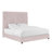 Solid Wood and Upholstered Low Profile Platform Bed-484596458-484596456