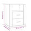 Jannika 50cm W Manufactured Wood Bedside Table-677483325