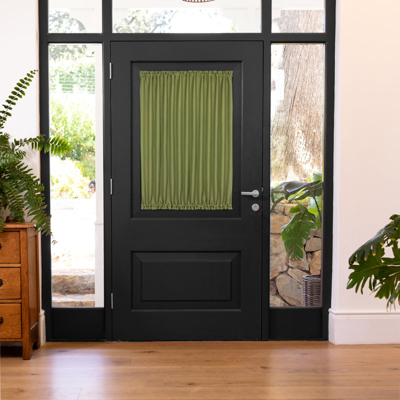 Panneau de rideau simple Lamesa, L 54 po x L 40 po, Vert