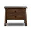 Freddie 2 - Drawer Solid Wood Nightstand-1038517383