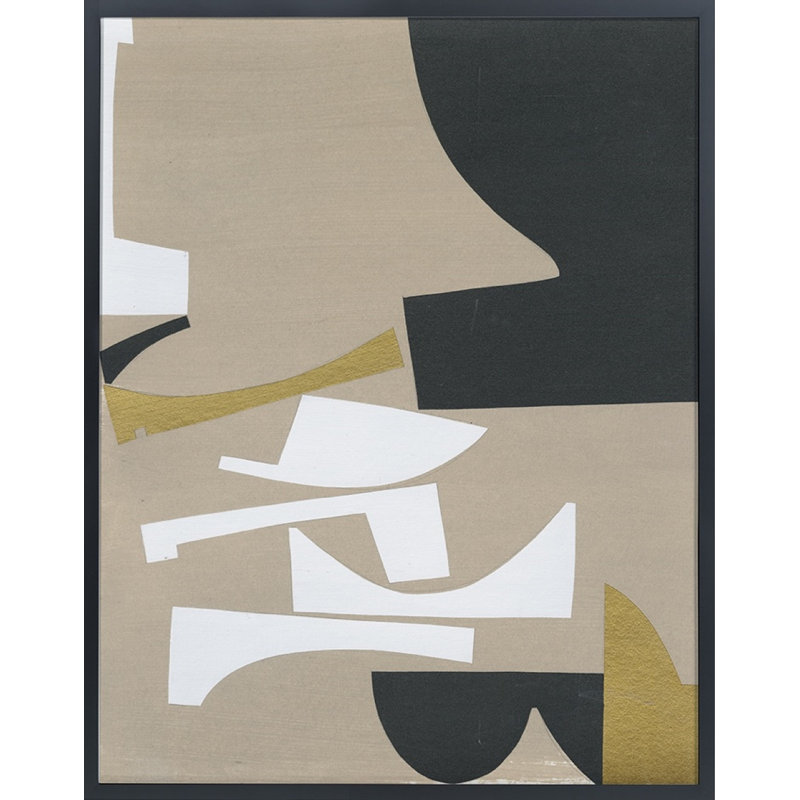 Abstract Print by Morlock, Jody, Black Framed, 24" H x 19" W