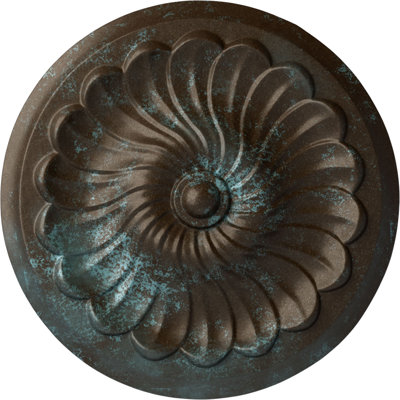 Médaillon de plafond en spirale Endurathane