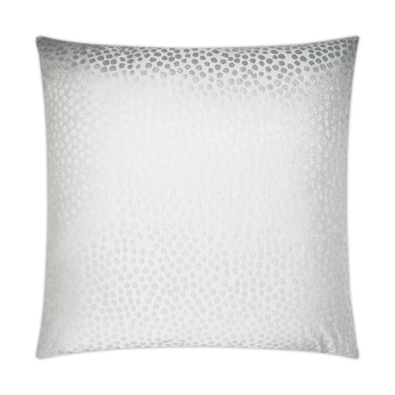 Hepburn Pillow Cover & Insert, Crystal, Square 22"